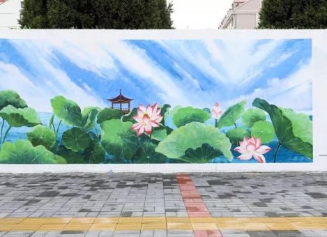长丰墙绘施工材料制作工艺说明