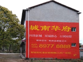 长丰百分之90的人都不了解的农村墙体广告