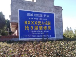 长丰墙体广告的好处