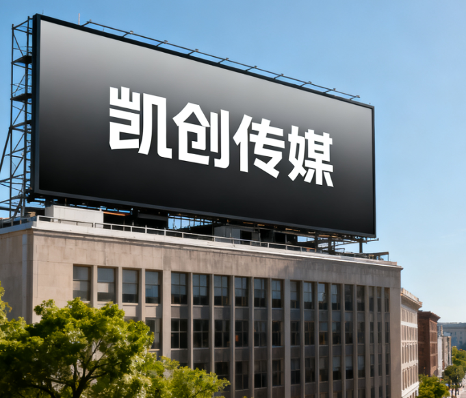 长丰户外广告牌的设计与制作